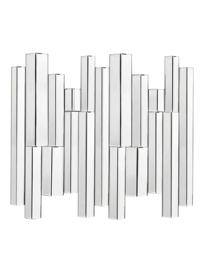 Gallery Home Silver Dalton decorative wall mirror 115cm x 100cm, UK version