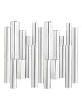 Gallery Home Silver Dalton decorative wall mirror 115cm x 100cm, UK version