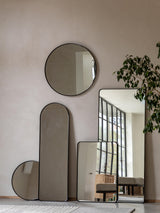 Next Gallery Home Black Metal Whitland Rectangle Wall Mirror- Buy online at McGrocer
