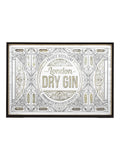 Gallery Home Brown Retro Gin Mirrored Sign 70cm, UK version