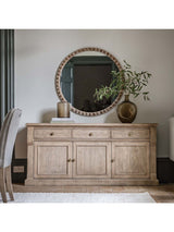 Next Gallery Home Natural Neath Round Wall Mirror- Buy online at McGrocer