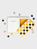 Suck UK checkers board game disguised as a book, imported from the UK