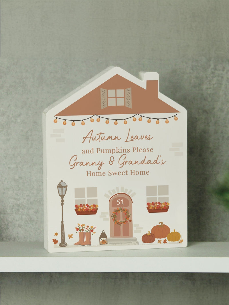 Personalised Wooden House Ornament by PMC