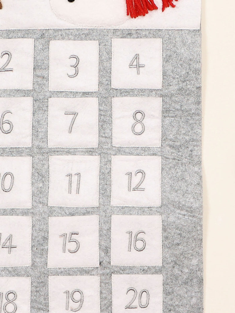 Dibor personalised hanging advent calendar with Scandi design (British brand)