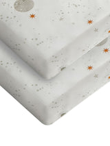 Silentnight White 100% Cotton Safe Nights Baby Cot Fitted Sheet