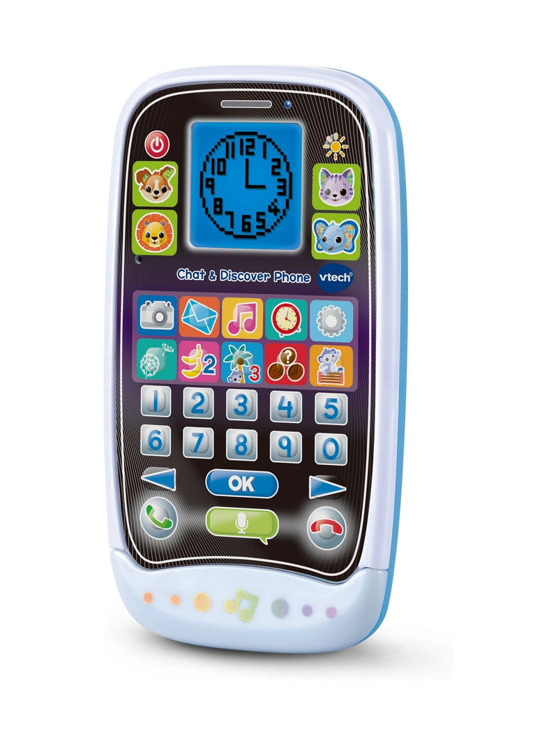VTech Chat & Discover Phone interactive toy phone (British brand)