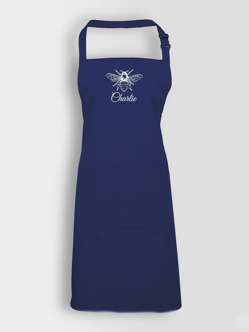Jonnys Sister personalised bee apron one size, imported from the UK