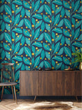 Ohpopsi Ink Azure Berry Dot 10M wallpaper, UK version
