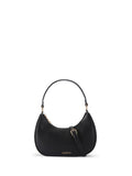 Carvela black leather scoop shoulder bag (British brand)