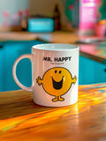 Star Editions Mr. Happy White mug (British brand)
