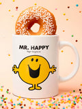 Star Editions Mr. Happy White mug (British brand)
