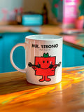 Star Editions Mr. Strong White Mug (British brand)