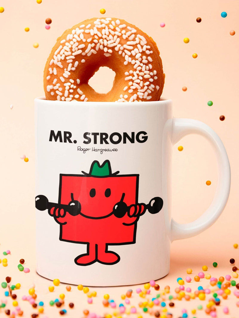 Star Editions Mr. Strong White Mug (British brand)