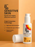 Riemann P20 Sensitive Skin SPF 50+ sun cream, imported from the UK
