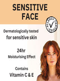 P20 SPF50+ suncream for sensitive face, UK version