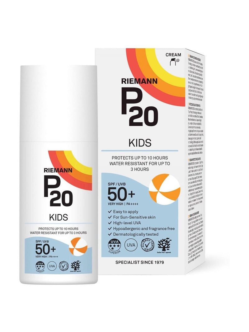 P20 Kids SPF 50+ Suncream 200ml, imported from the UK