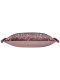 Voyage Maison printed ruched fringe cushion 60x40cm - British product