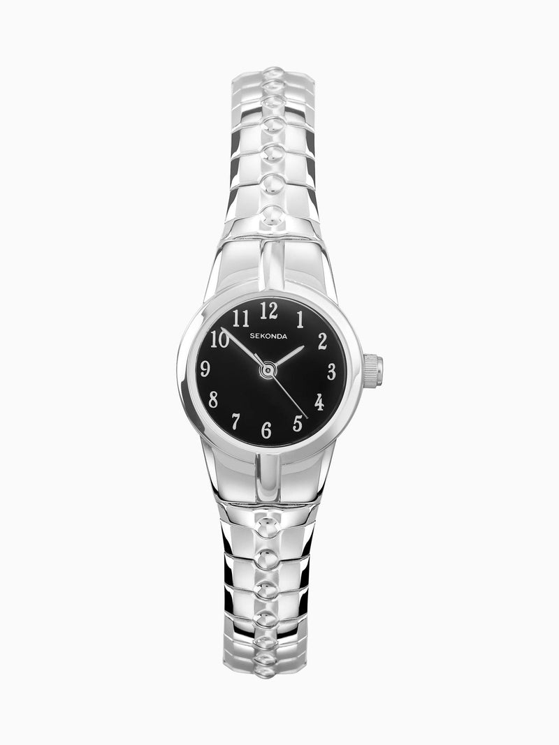 Sekonda Silver Newton analogue watch 19mm (British brand)
