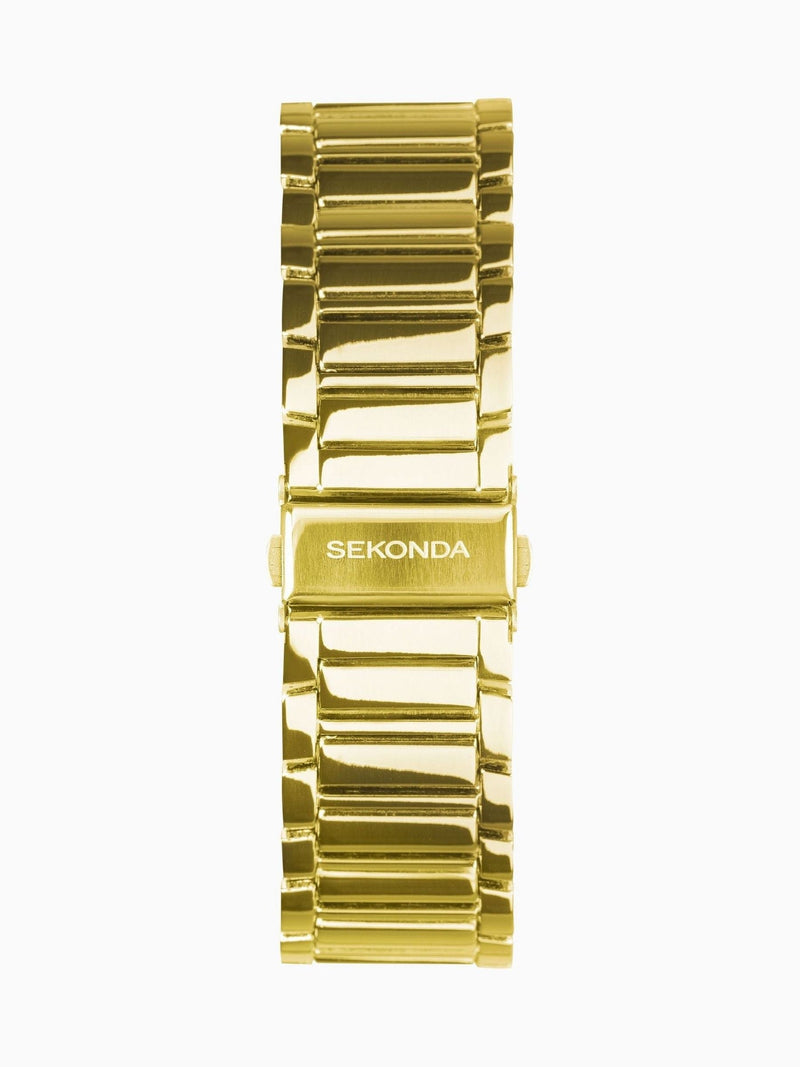 Sekonda Gold Montreal analogue watch 30mm (British brand)