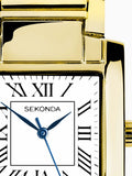 Sekonda Gold Montreal analogue watch 30mm (British brand)