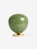 MADE.COM Adrianne teal blue table lamp (British brand)