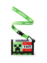 Next Vanilla Underground Green Boys Minecraft Strap Wallet- Buy online at McGrocer