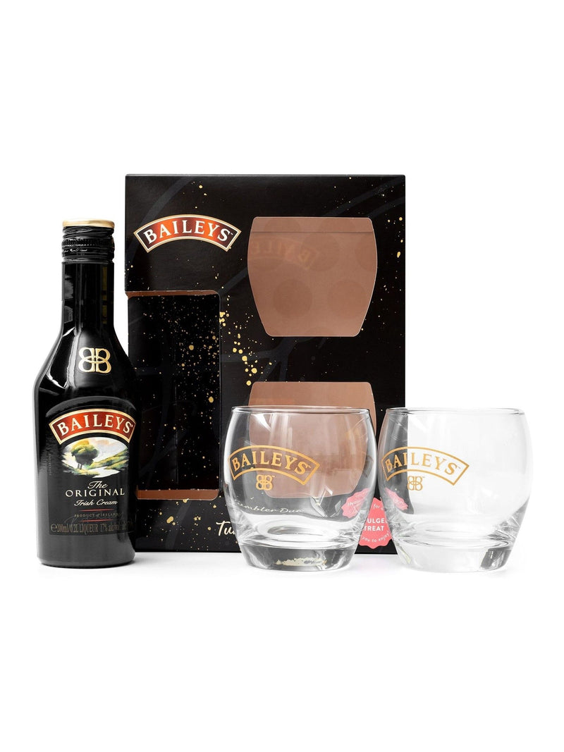 Baileys Duo Glasses gift set 20 cl - British product