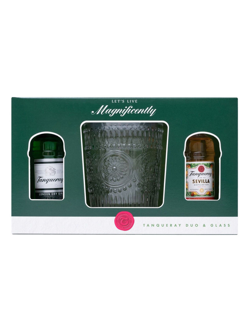 Tanqueray gin gift set London Dry and Sevillia 2x5cl (British brand)
