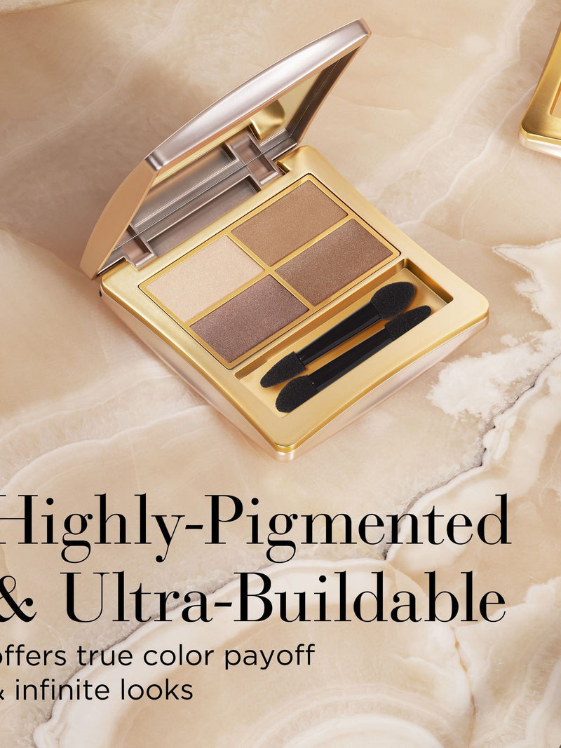Elizabeth Arden Oh So eye shadow quad palette (British brand)