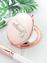 Next Treat Republic Personalised Round Compact Mirror- Buy online at McGrocer