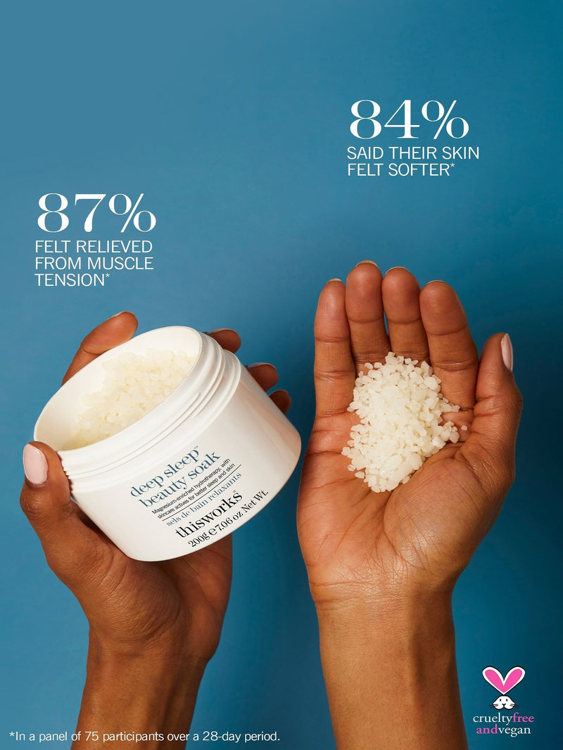 This Works Deep Sleep Beauty Soak bath salts (British brand)