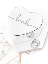 Next Treat Republic Personalised Heart Jewellery Box- Buy online at McGrocer