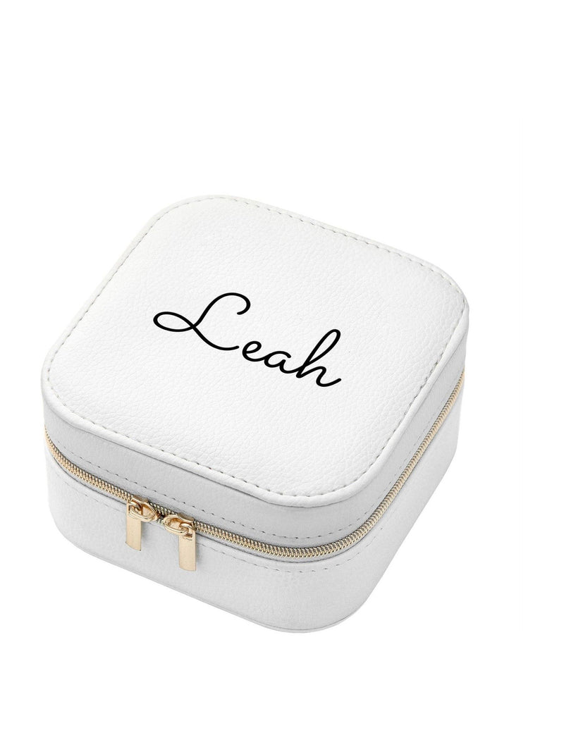 Treat Republic Personalised Jewellery Case 9x9x5cm, imported from the UK