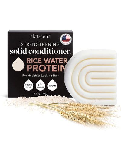 Next Kitsch Rice Water Protein Strengthening Conditioner Bar- Buy online at McGrocer