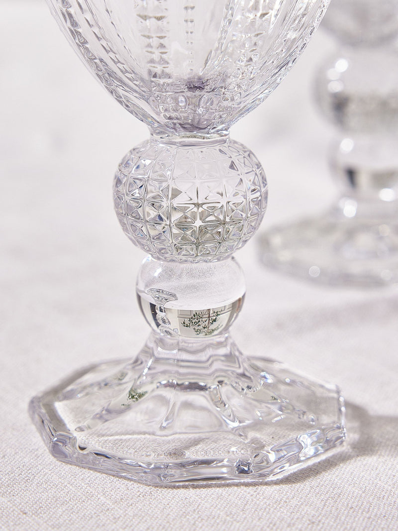 Dibor Clear Bella Perle wine glasses 4 pack - British product