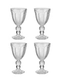 Dibor Clear Bella Perle wine glasses 4 pack - British product
