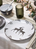 Dibor grey stag dinner set 12 piece (British brand)