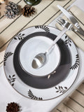 Dibor grey stag dinner set 12 piece (British brand)