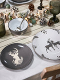 Dibor grey stag dinner set 12 piece (British brand)