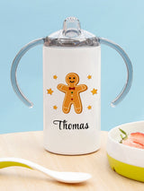 Next Treat Republic Personalised Gingerbread Kids Sippy Cup 400ml- Buy online at McGrocer