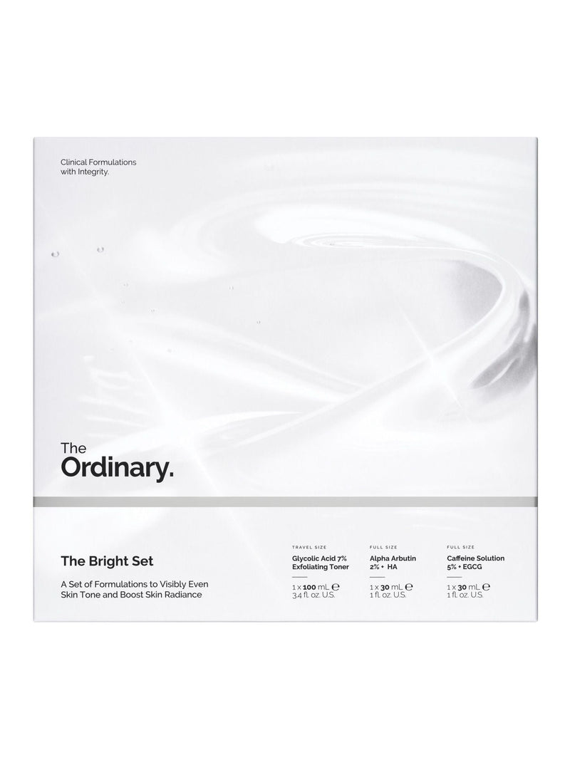 The Ordinary Bright Skincare Gift Set (British brand)