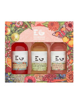 Next Edinburgh Gin Trio Set Rhubarb & Ginger, Elderflower, Raspberry Gin Liqueurs 5cl Gift Box- Buy online at McGrocer