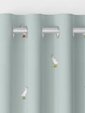 Sophie Allport Blue Running Ducks curtains - British product