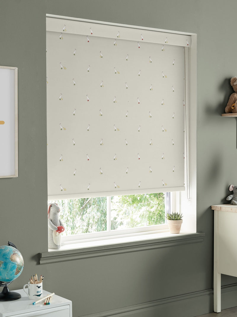 Sophie Allport roller blind runner duck design - British product