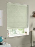 Sophie Allport Roman blind sage green running ducks - British product