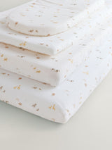 Mini Jungle Baby Muslin Fitted Sheets 2 Pack