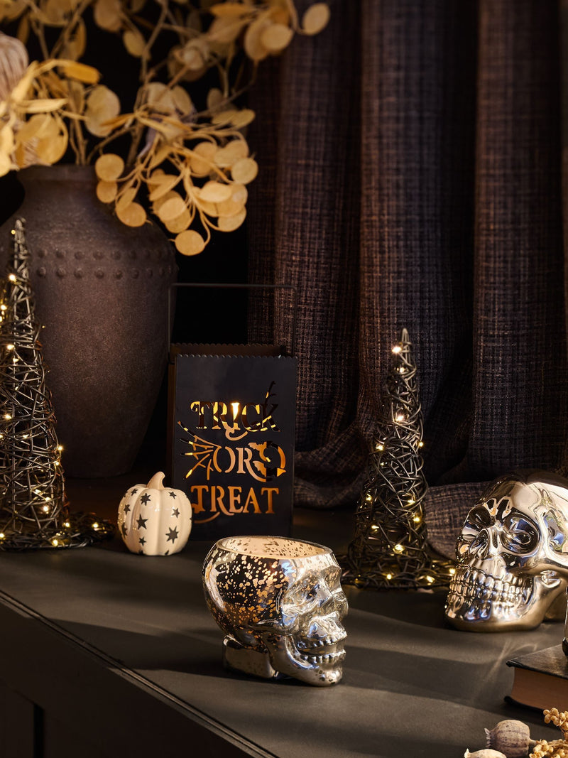 Halloween unfragranced LED candle, UK version