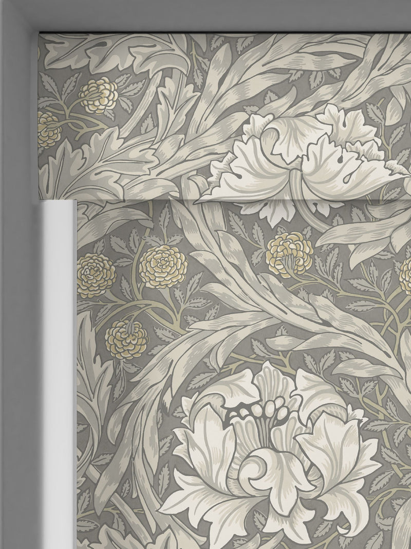 William Morris African Marigold roller blind, imported from the UK