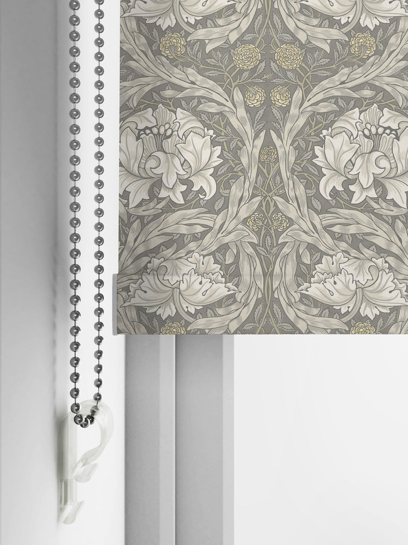 William Morris African Marigold roller blind, imported from the UK