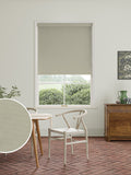 William Morris Fennel Green Waltham roller blind - British product